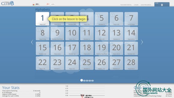 TypingClub:在线免费打字教学网