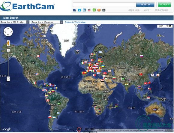 EarthCam:全球眼在线摄影头视频网