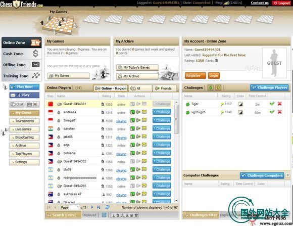ChessFriends:免费在线国际象棋对战平台