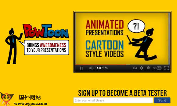 PowToon:PowerPoint幻灯片制作工具
