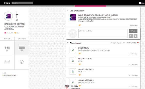 MixLr:在线音乐广播平台