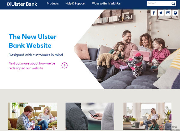 UlsterBank:阿尔斯特商业银行官网