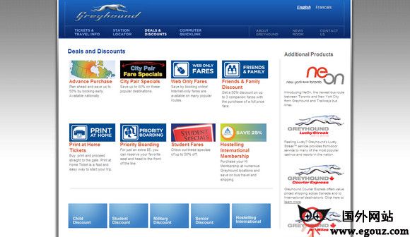 Greyhound.ca:灰狗巴士长途汽车公司