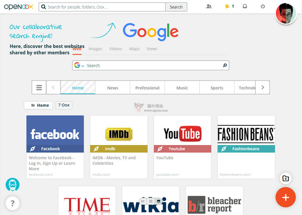 Openoox:社会化网站书签管理工具