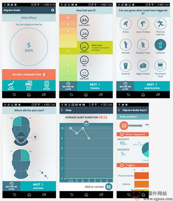 MigraineBuddy:偏头痛治愈助手应用1