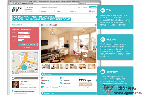 housetrip度假公寓预订网